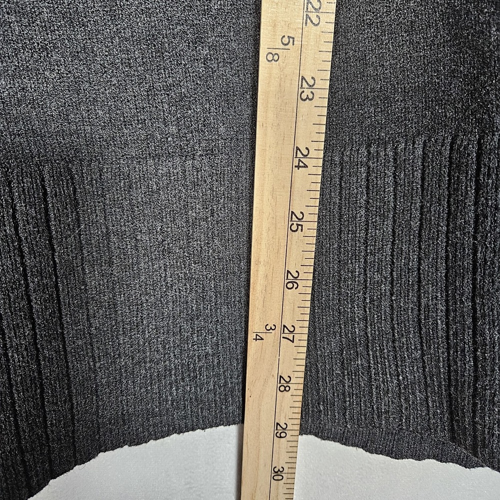 Free Purple Sweater M Orion A Line Tunic Oversized Ribbed Carbon Lagenlook Boho - Picture 5 of 10